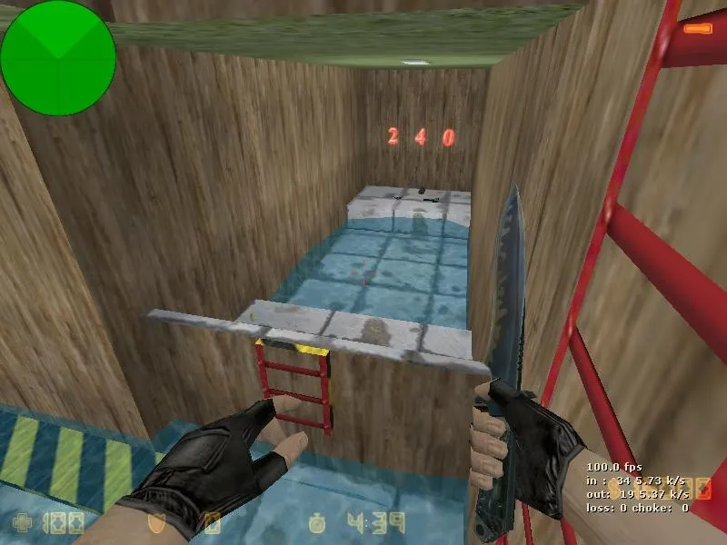 deathrun_friends для CS 1.6: карта deathrun, баланс сторон, точки, .nav и оптимизация — скриншот 6