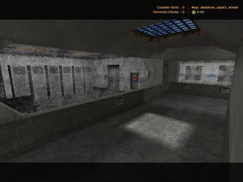 Скачать deathrun_state3_winter — карта для CS 1.6: баланс сторон, точки, .nav и оптимизация - Скриншот