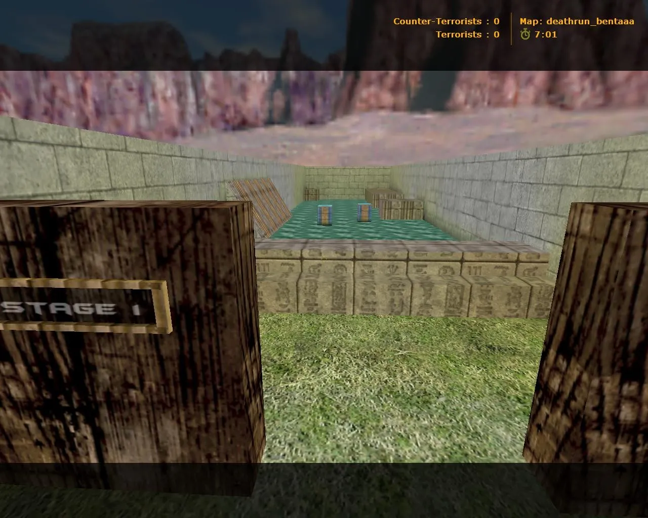 Скачать deathrun_bentaa для CS 1.6: тактика, точки, .nav для ботов и оптимизация карты - Скриншот