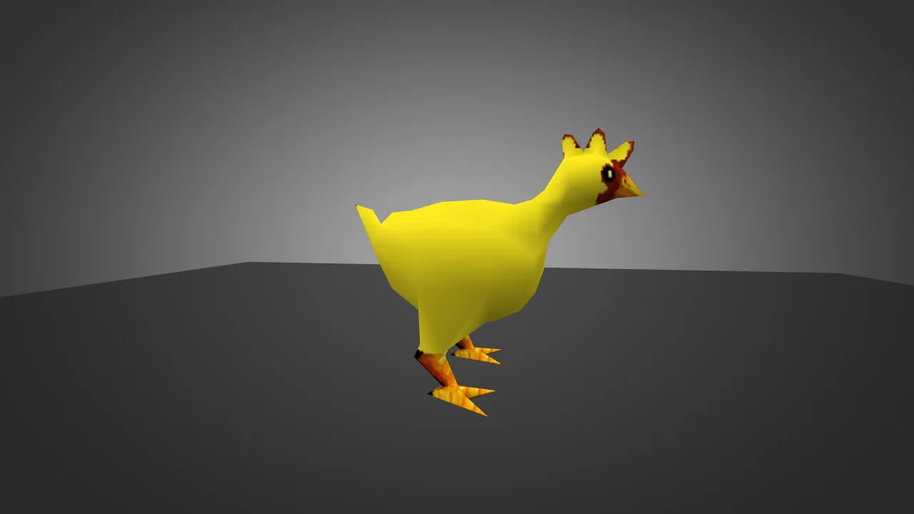 Скачать Модель «Yellow Chicken» для CS 1.6 - Уникальный скин для игроков - Скриншот