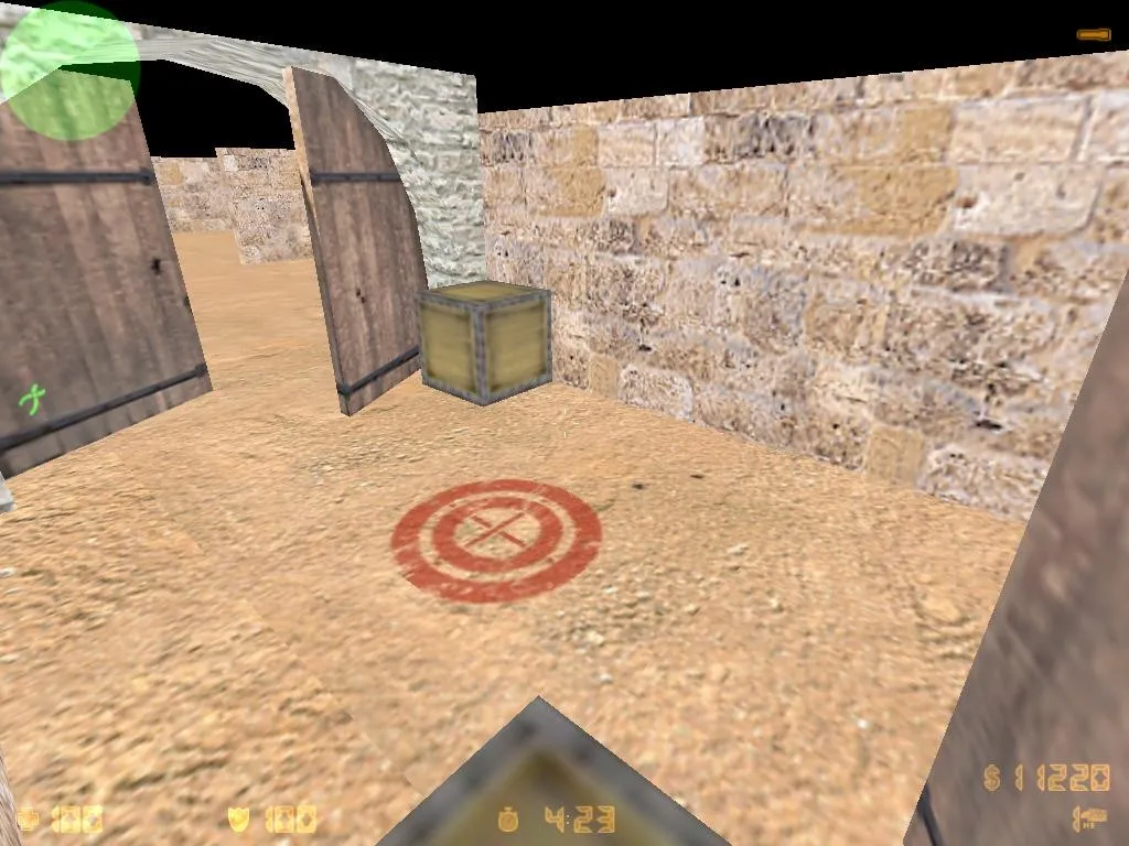 de_crate для CS 1.6: тактика, точки, .nav для ботов и оптимизация карты — скриншот 1