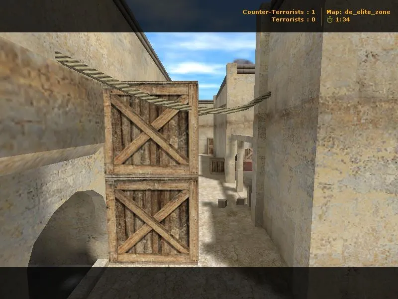 Скачать de_elite_zone для CS 1.6: карта, точки, .nav и оптимизация (wpoly/epoly) - Скриншот