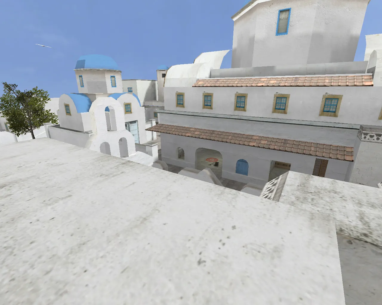 Скачать Карта de_santorini для CS 1.6: Погружение в атмосферу Греции - Скриншот