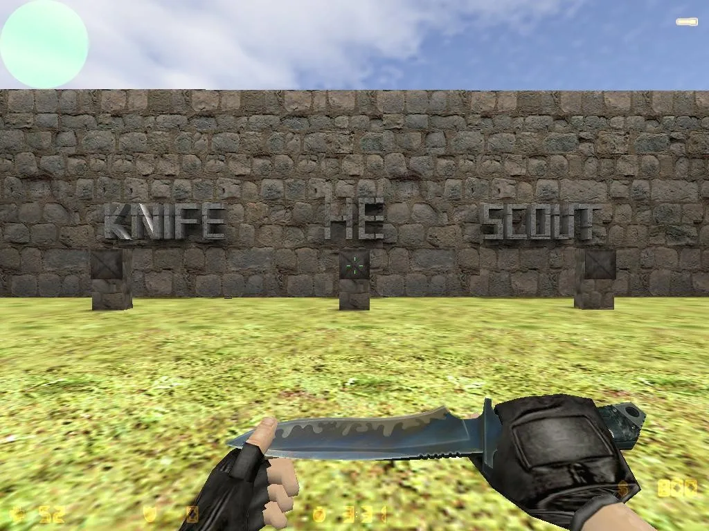 Скачать deathrun_greenworld_v1 — карта Deathrun для CS 1.6: точки, боты .nav, оптимизация wpoly/epoly - Скриншот
