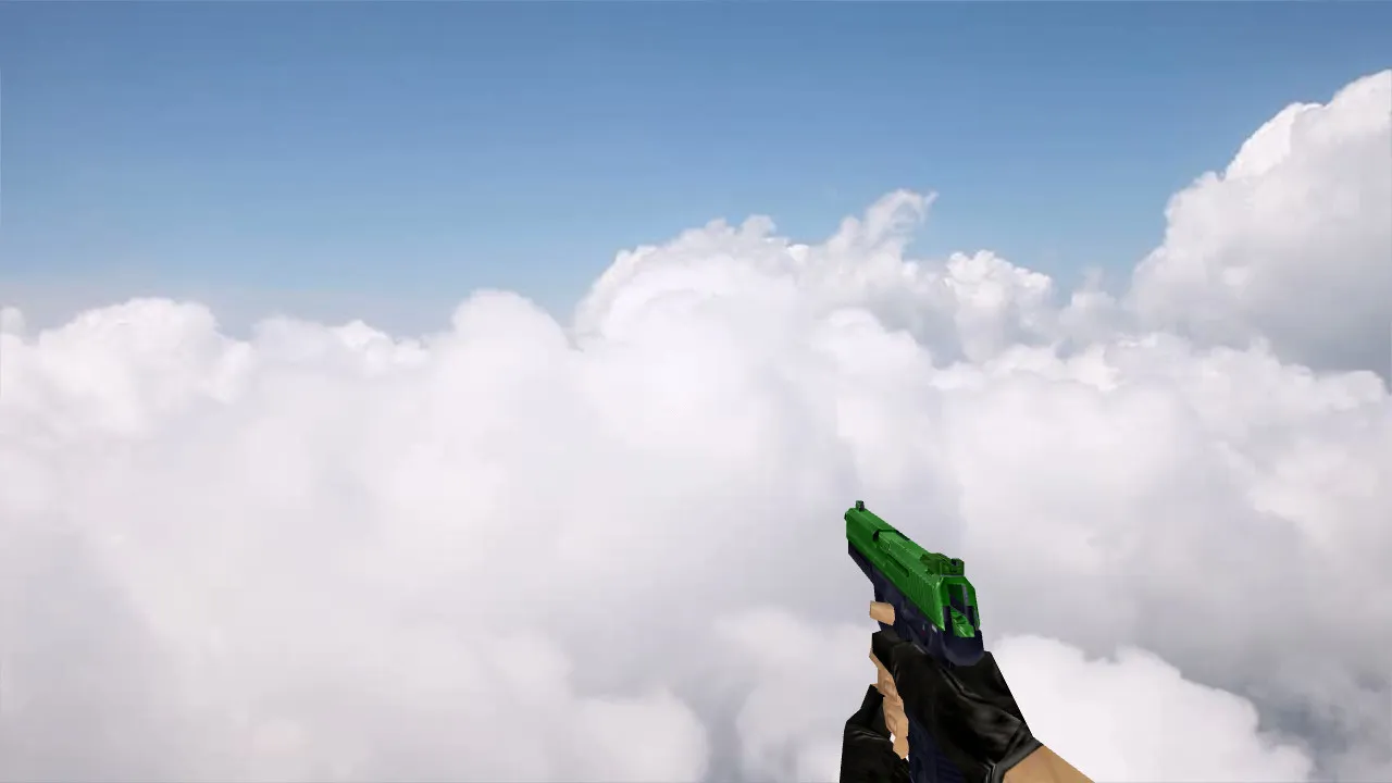 Скачать Модель USP «Зеленое яблоко» для CS 1.6 - Скачай и играй - Скриншот