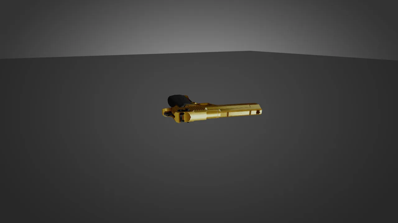 Скачать Модель «Hav0c's Gold Deagle For Chicken» для CS 1.6 | Уникальные скины - Скриншот