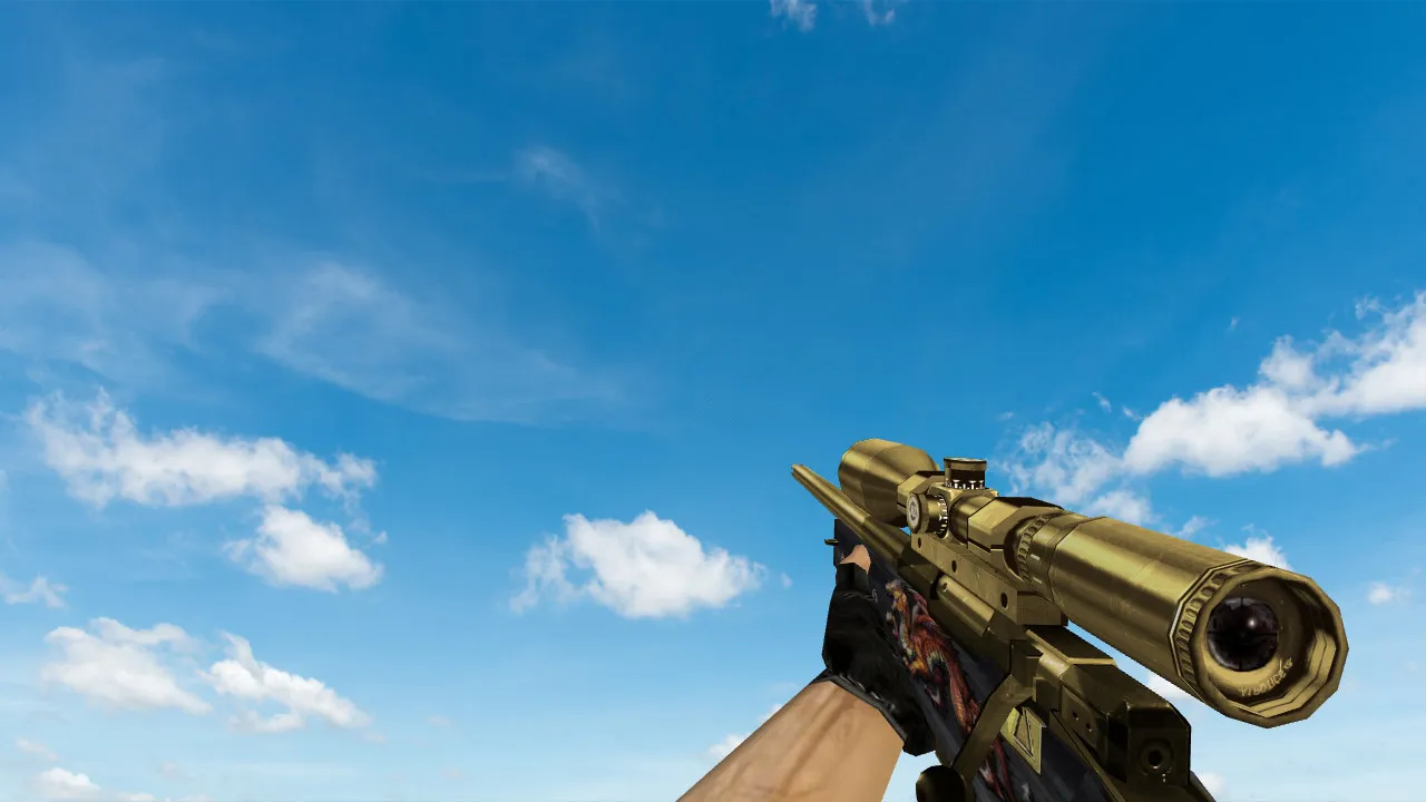 Скачать Gold Dragon Pack: пак моделей оружия v_ p_ w_ для CS 1.6 с анимацией осмотра и звуками - Скриншот
