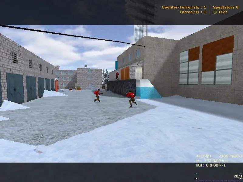 Карта de_modern для CS 1.6: Тактические возможности и оптимизация — скриншот 1