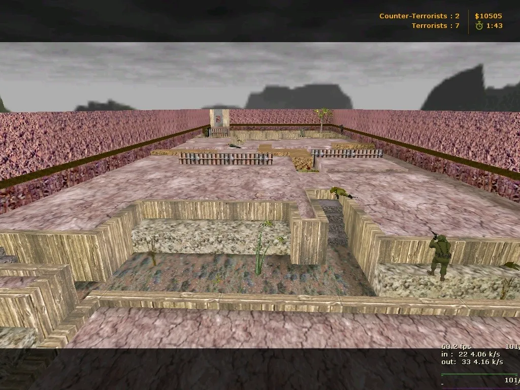 Скачать Карта de_somme для CS 1.6: Тактические возможности и особенности - Скриншот