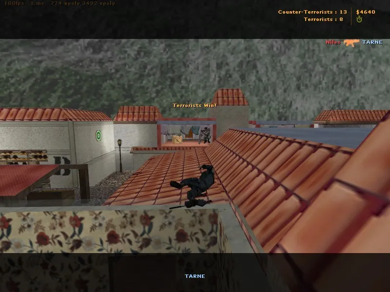 Скачать Карта de_ultra_ninja для CS 1.6 - Тактический шутер с уникальной игрой - Скриншот