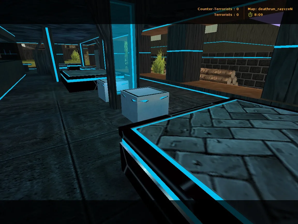 Скачать deathrun_rayxzen_x — карта deathrun для CS 1.6: точки, ловушки, .nav и оптимизация - Скриншот