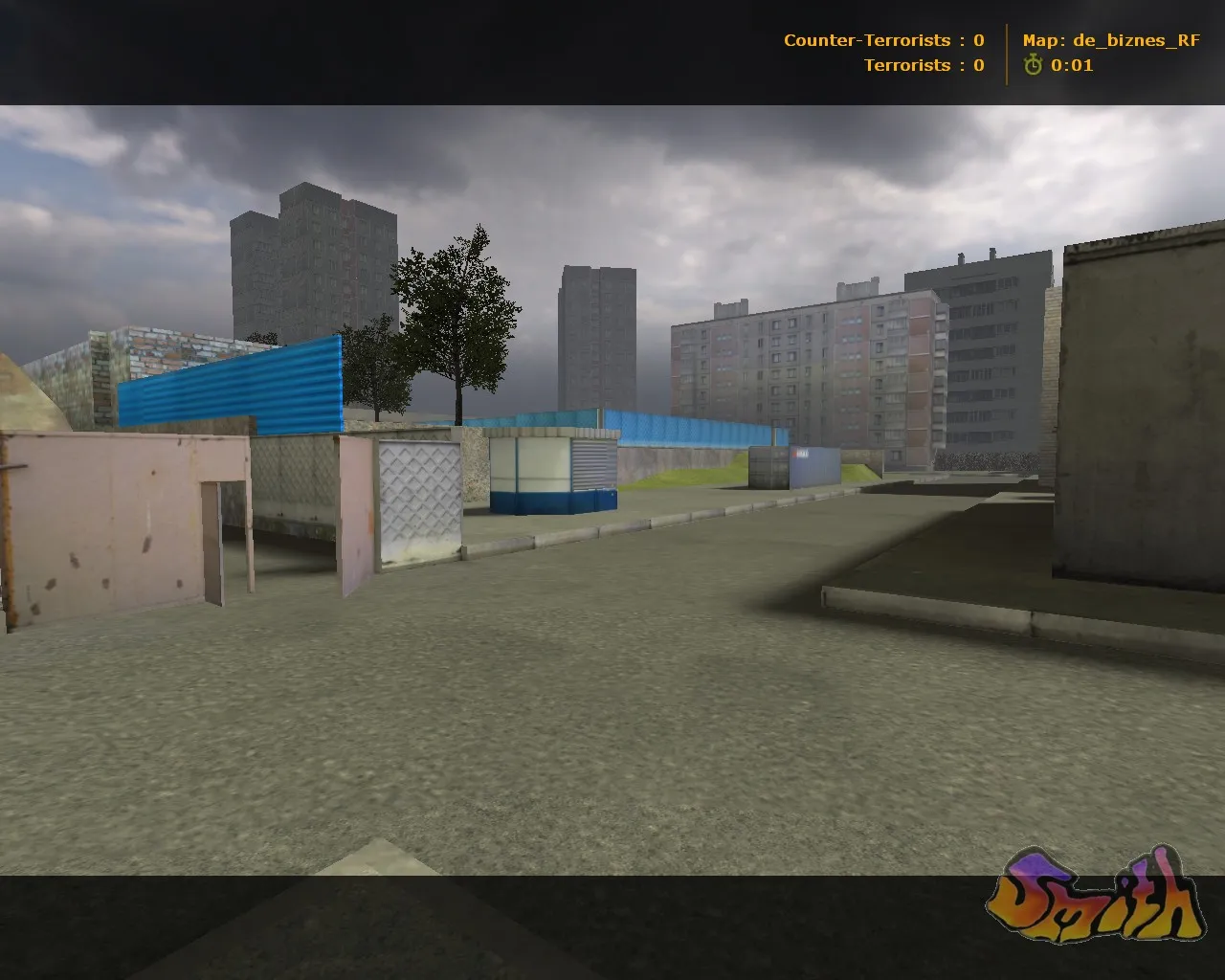 Скачать de_biznes_rf для CS 1.6: тактика сторон, точки, .nav и оптимизация карты - Скриншот