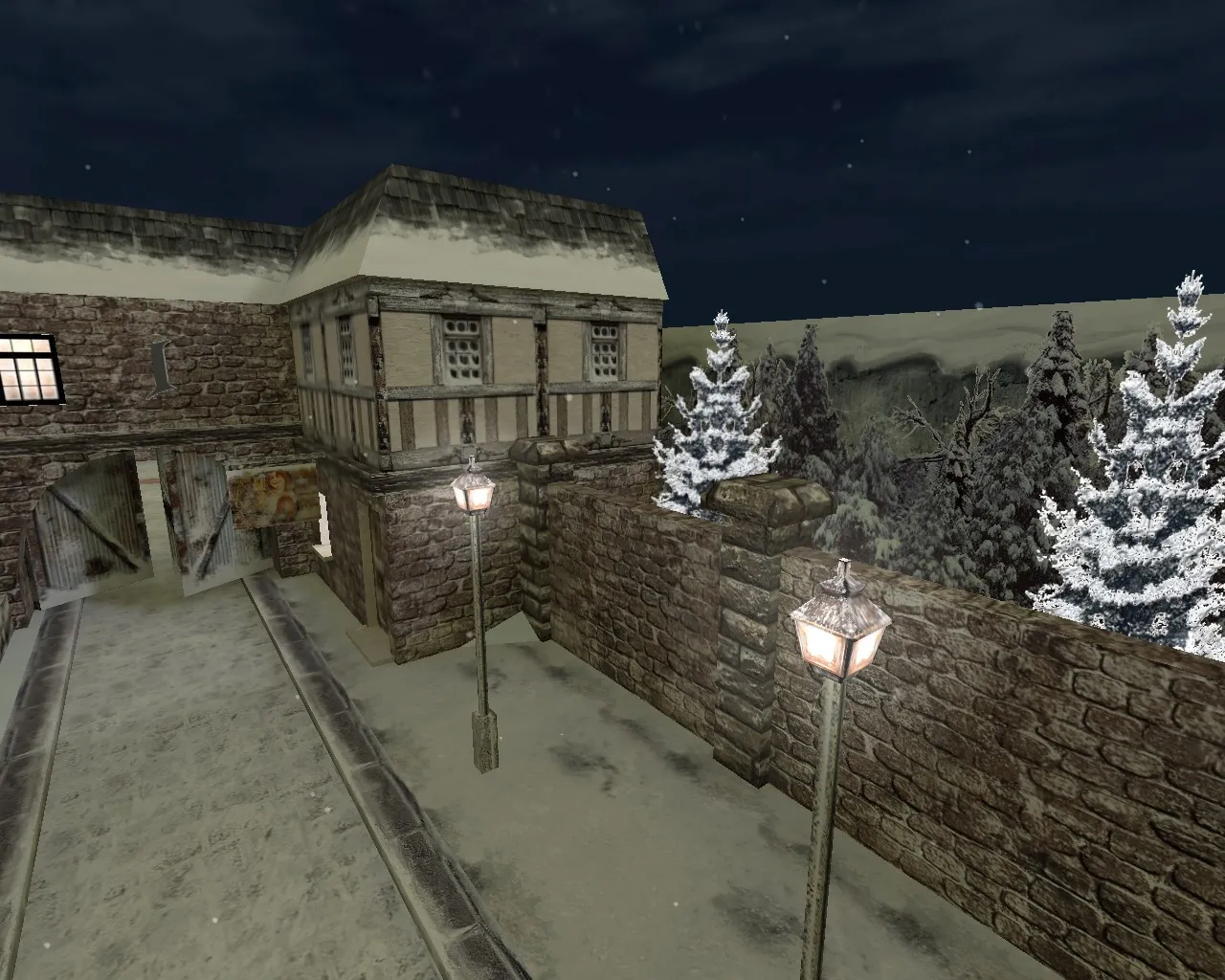 Карта de_johanesburg для CS 1.6 — тактический геймплей и баланс сторон — скриншот 6