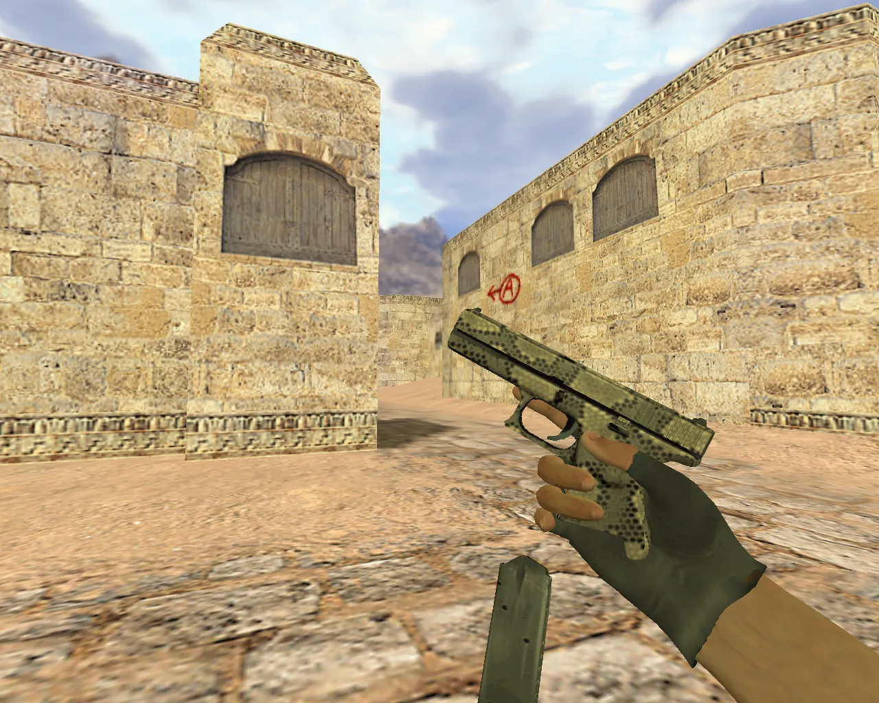 Скачать Модель Glock Гремучая смерть для CS 1.6: Скачать и установить - Скриншот