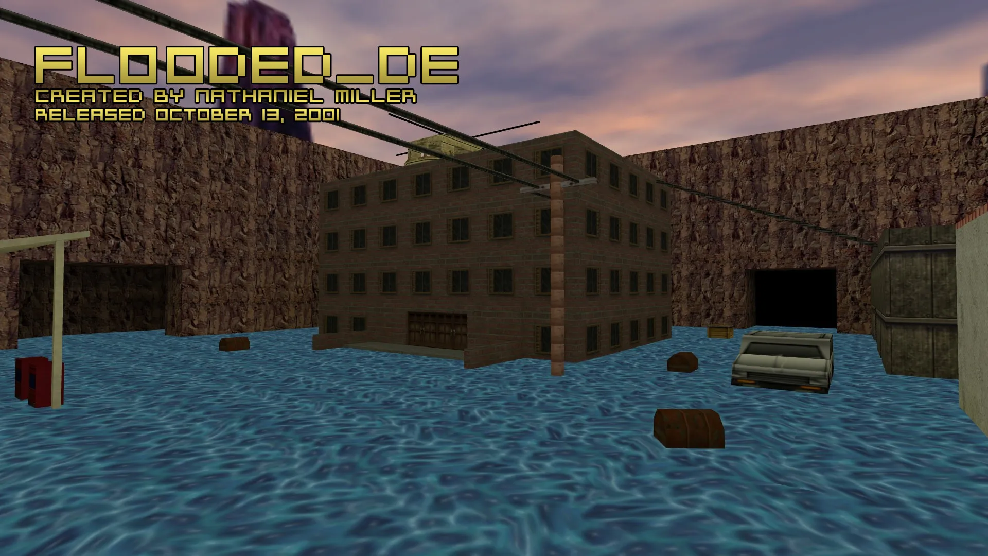 Карта flooded_de для CS 1.6: Тактика и особенности — скриншот 11