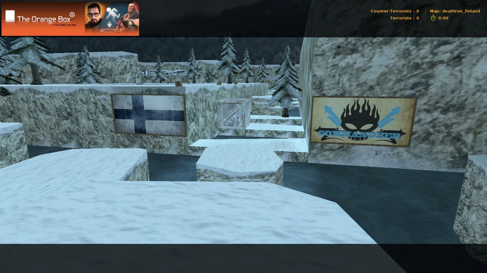 Скачать deathrun_finland для CS 1.6: тактика, точки, .nav для ботов и оптимизация карты - Скриншот