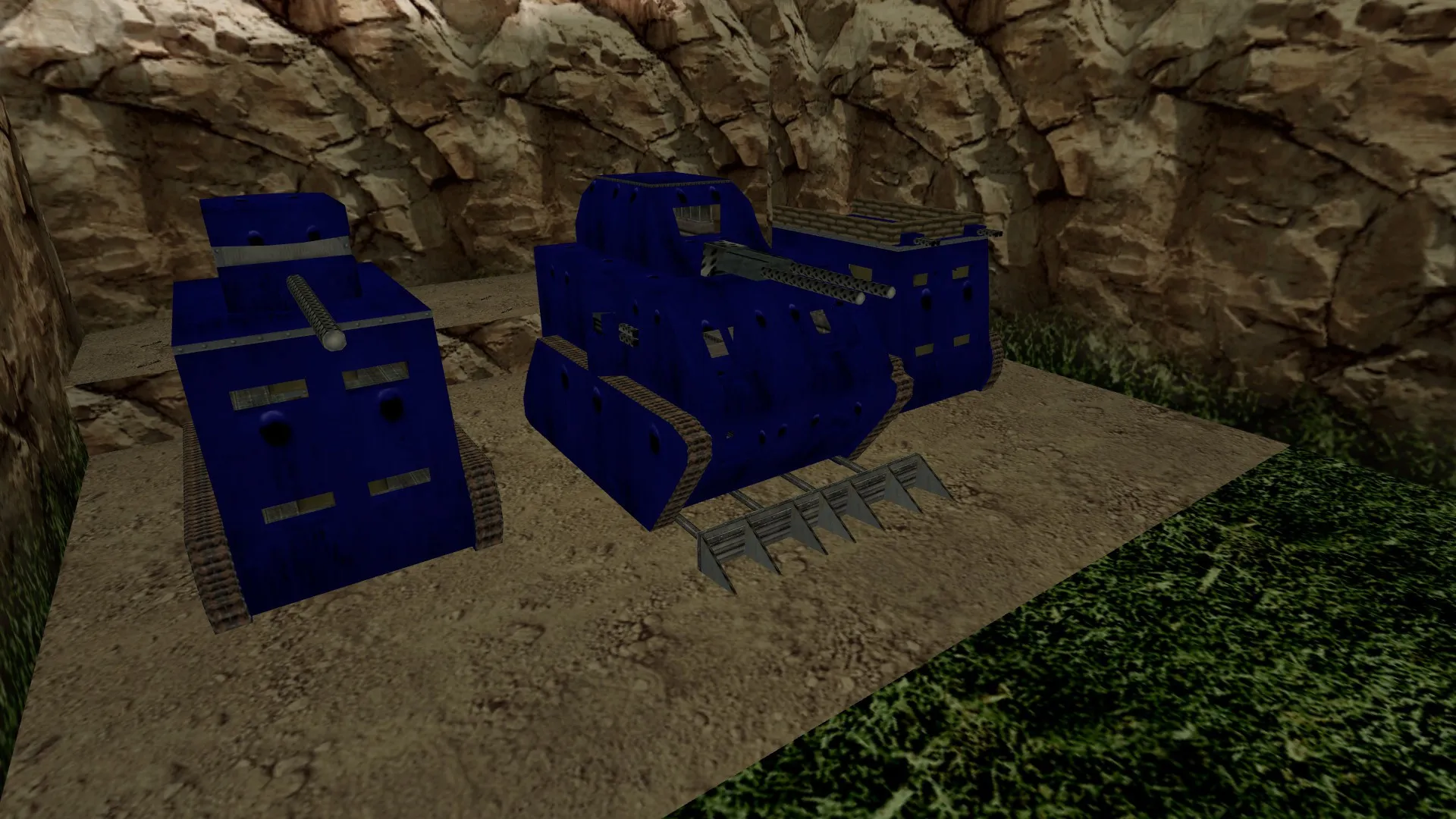 Скачать Карта «ow_cc_crazytank» для CS 1.6 – Тактическое сражение на танке - Скриншот