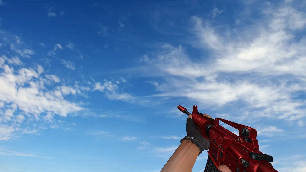 Скачать Пак моделей оружия «Red Pack CSO» для CS 1.6: v_ p_ w_ модели, звуки, анимация осмотра и текстуры - Скриншот