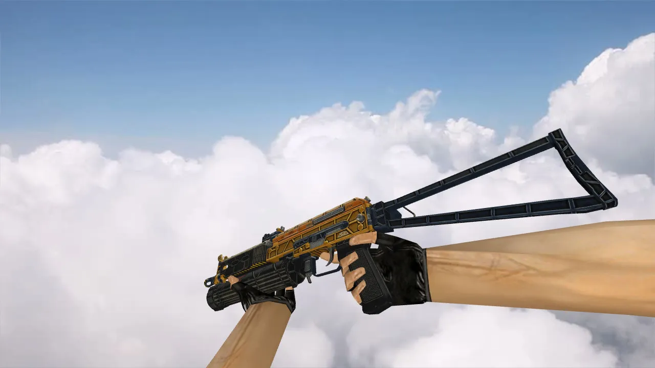 Скачать Модель «Bizon «Большая пушка»» для CS 1.6 - Качество и точность - Скриншот