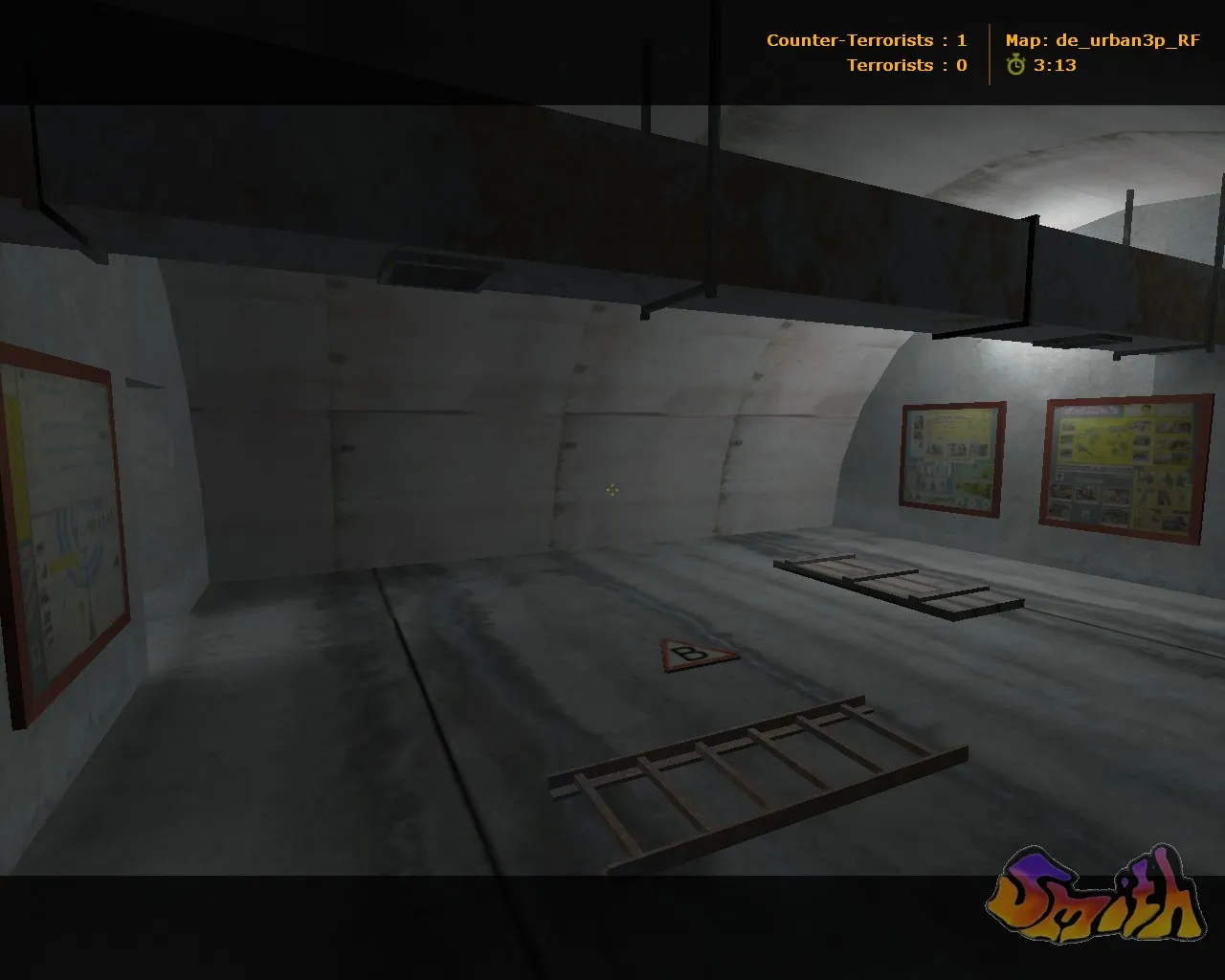 Скачать Карта de_urban3p_rf для CS 1.6: Тактика и особенности - Скриншот