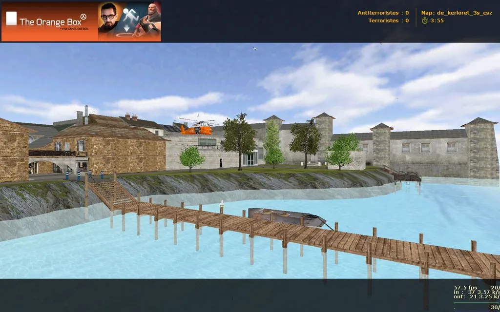Скачать Карта de_kerloret_3s_csz для CS 1.6 | Тактика и особенности - Скриншот