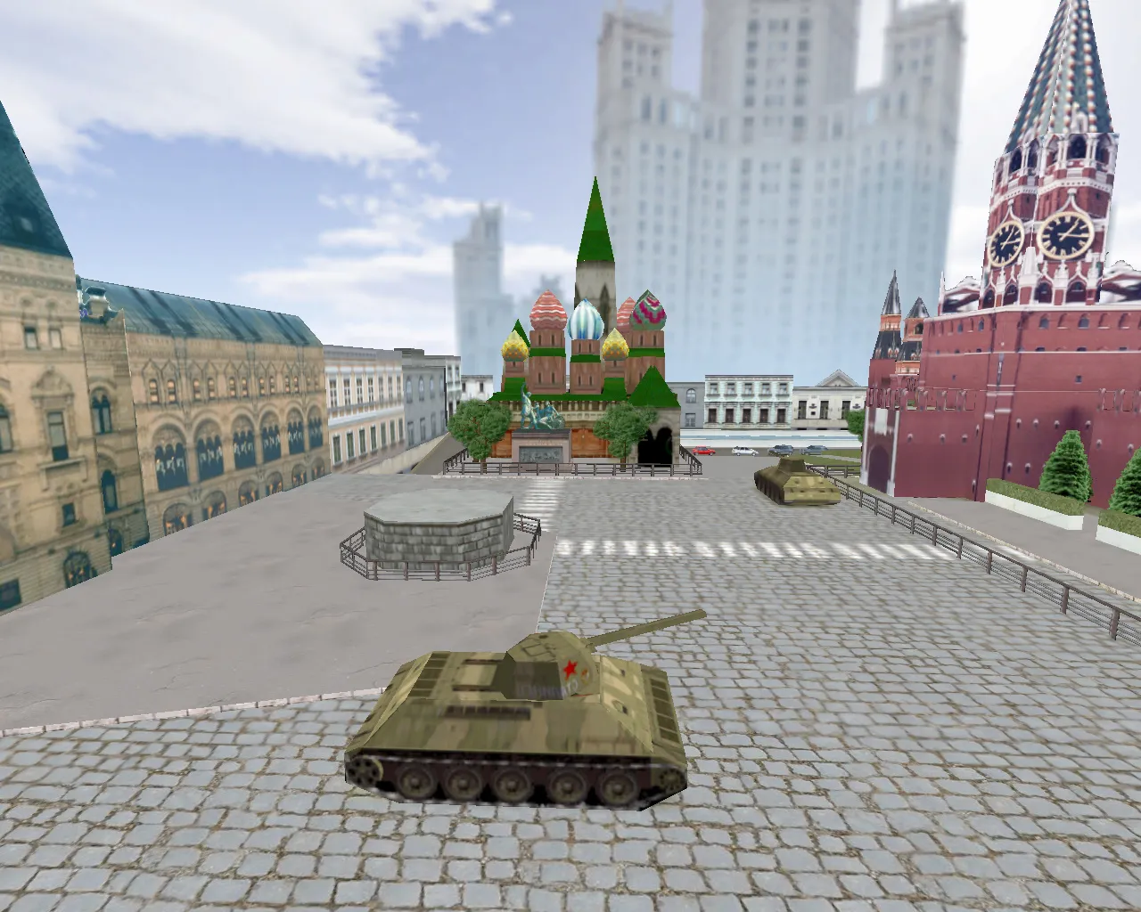 Карта de_red_square для CS 1.6: Тактики и особенности — скриншот 3