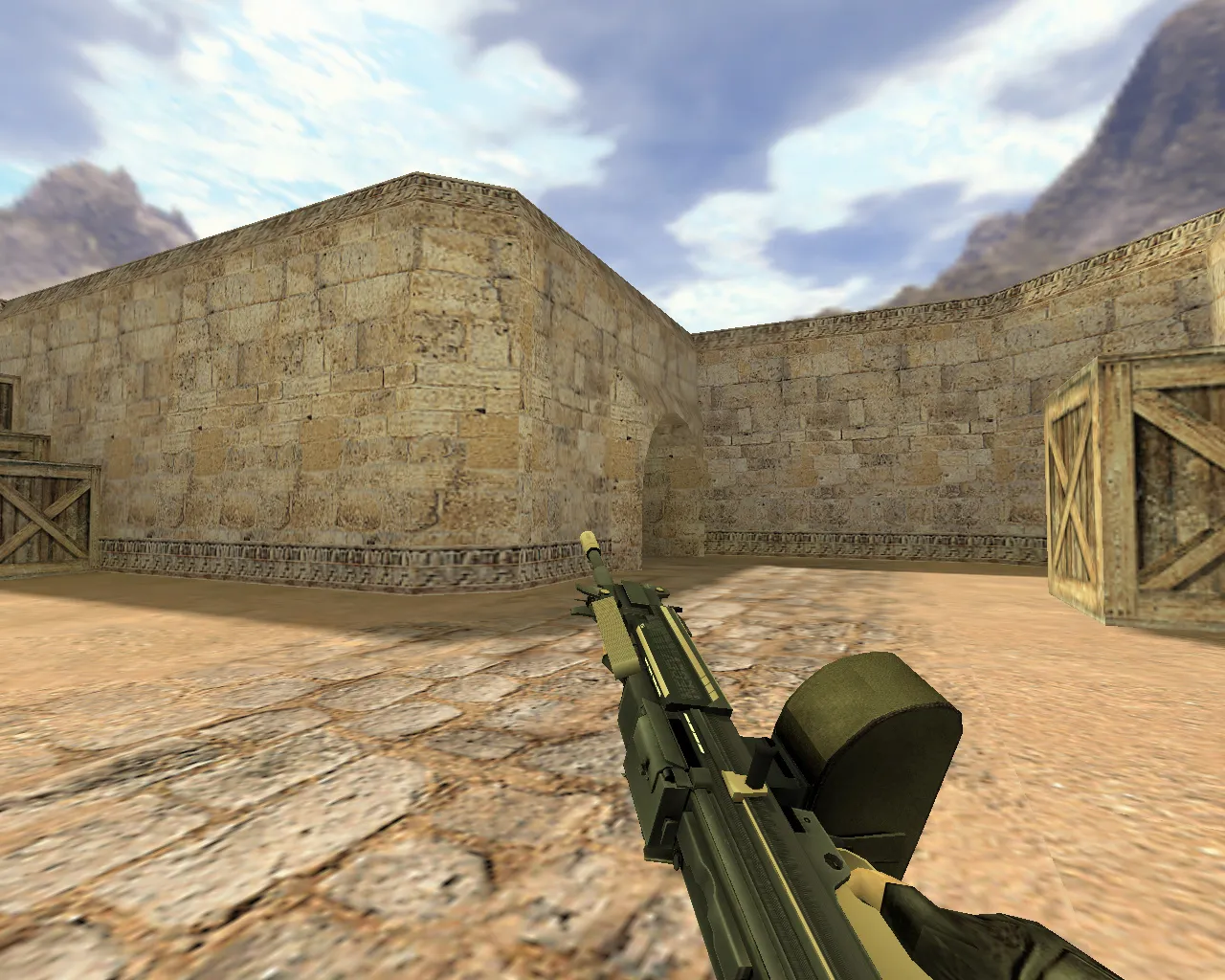 Скачать Модель «Negev Пустынная атака» для CS 1.6 - Скриншот