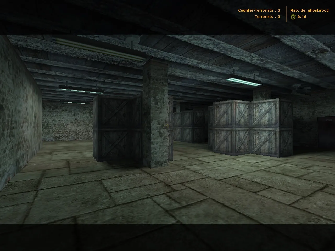de_ghostwood для CS 1.6: обзор DE-карты, точки, маршруты и настройки ботов — скриншот 8