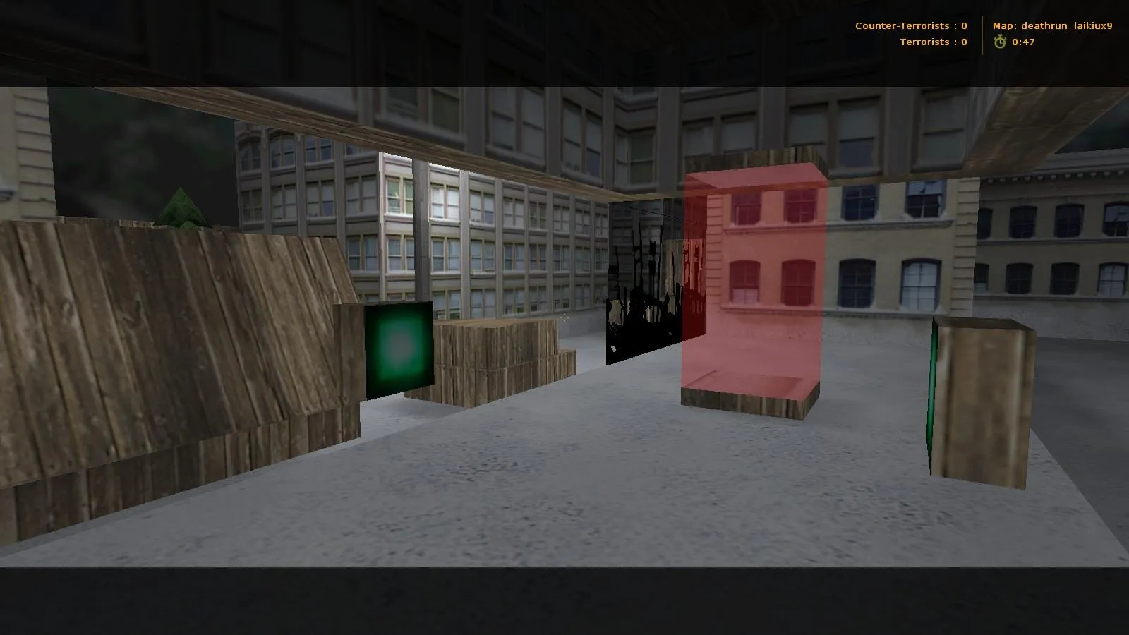 Скачать deathrun_laikiux9 карта для CS 1.6: .nav для ботов, баланс сторон, точки для CT/T, оптимизация wpoly/epoly - Скриншот