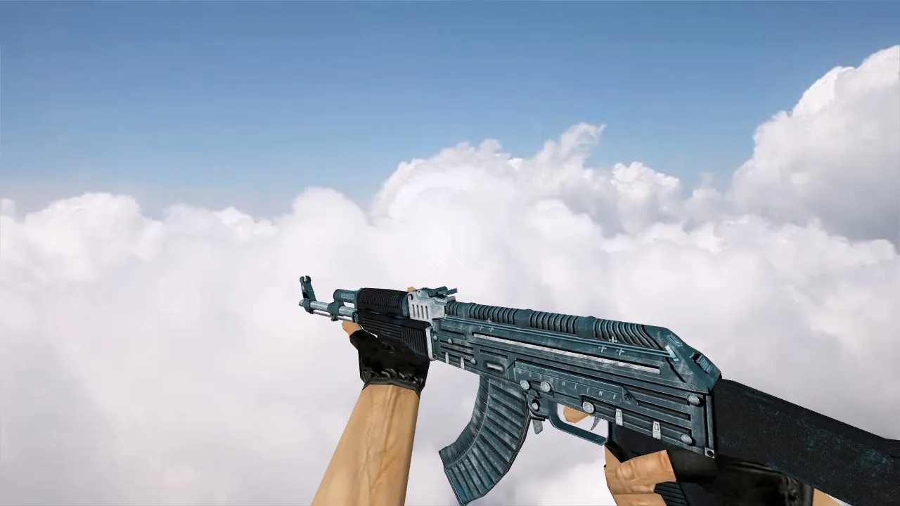 Скачать Модель AK-47 Starline Container v_ для CS 1.6: p_ w_ файлы, звуки, анимация осмотра, текстуры и настройка - Скриншот