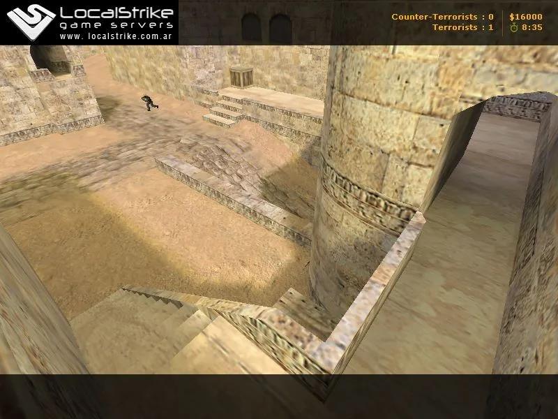 Скачать de_dust2_easyoa — DE карта для CS 1.6: точки, маршруты, .nav, оптимизация и боты - Скриншот
