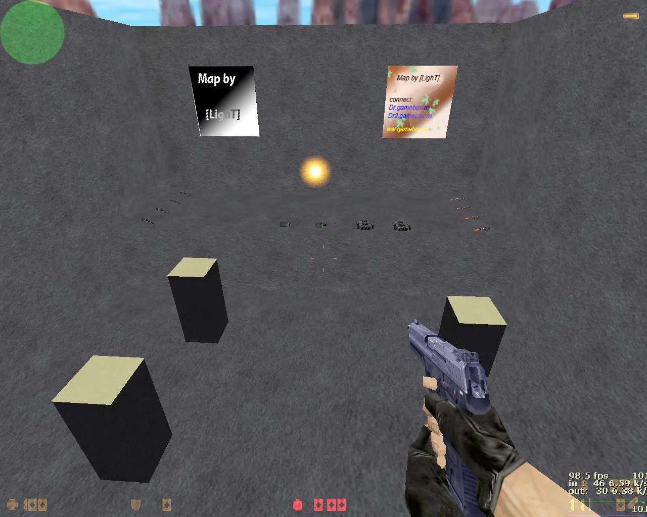 Скачать deathrun_highroad для CS 1.6: точки, боты .nav, баланс сторон и настройка сервера - Скриншот
