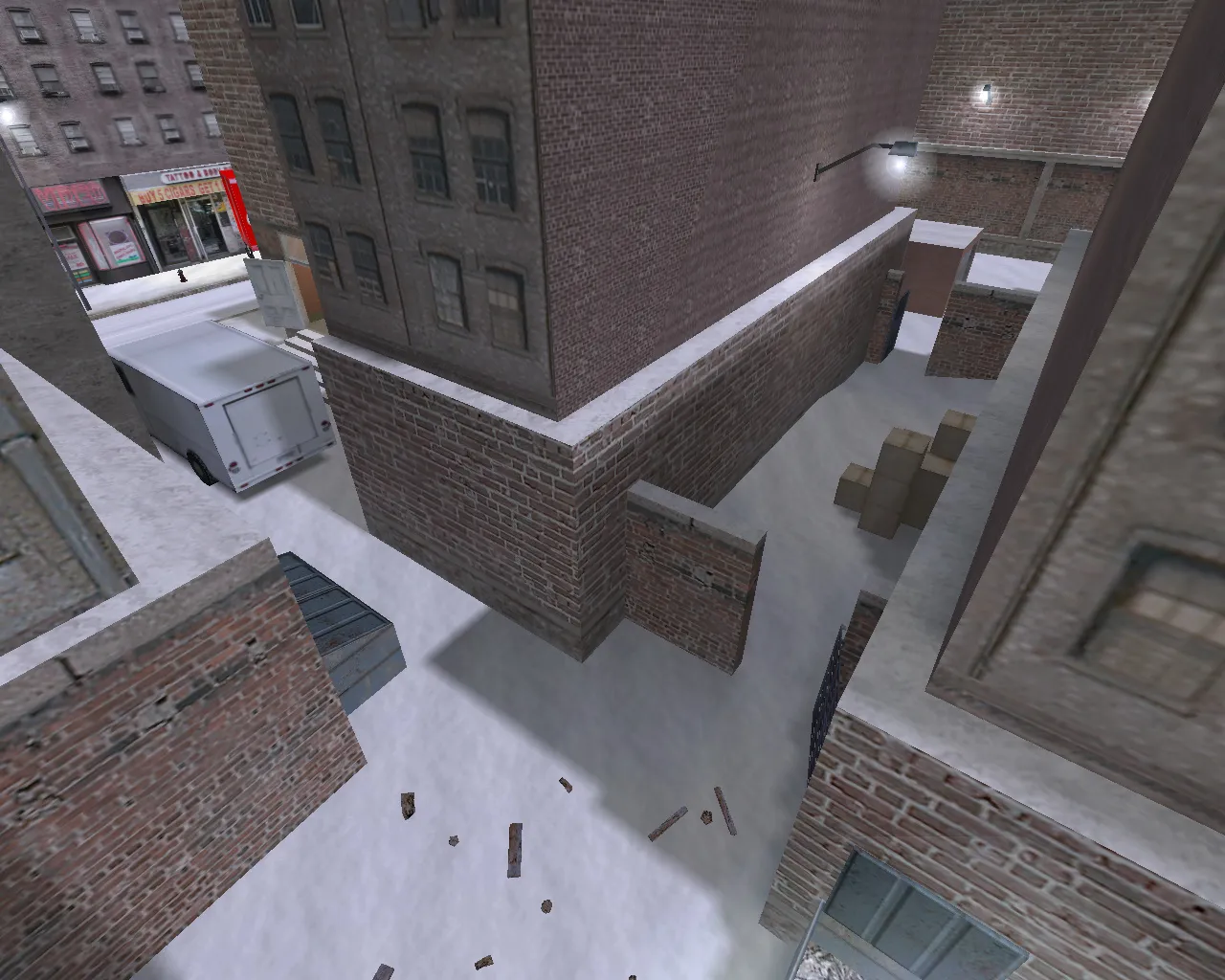 Скачать Карта de_newyork для CS 1.6 - подробное описание и тактики - Скриншот