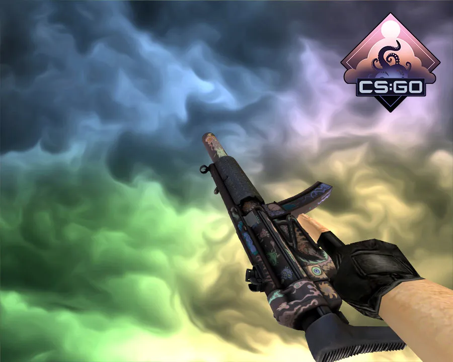 Скачать MP5-SD | Юный некромант (Necro Jr.) для CS 1.6 - Модели оружия - Скриншот