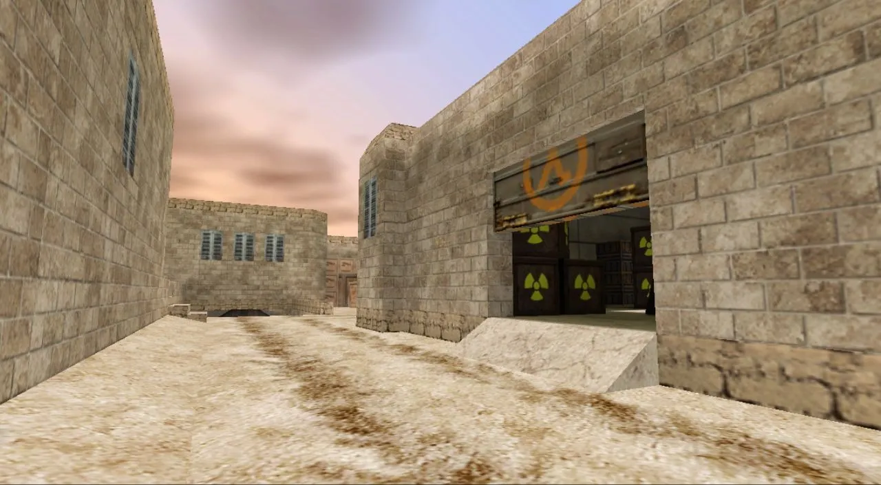 Скачать de_dust2_3x3_nuclear_summer для CS 1.6: тактика, точки, .nav для ботов и оптимизация карты - Скриншот