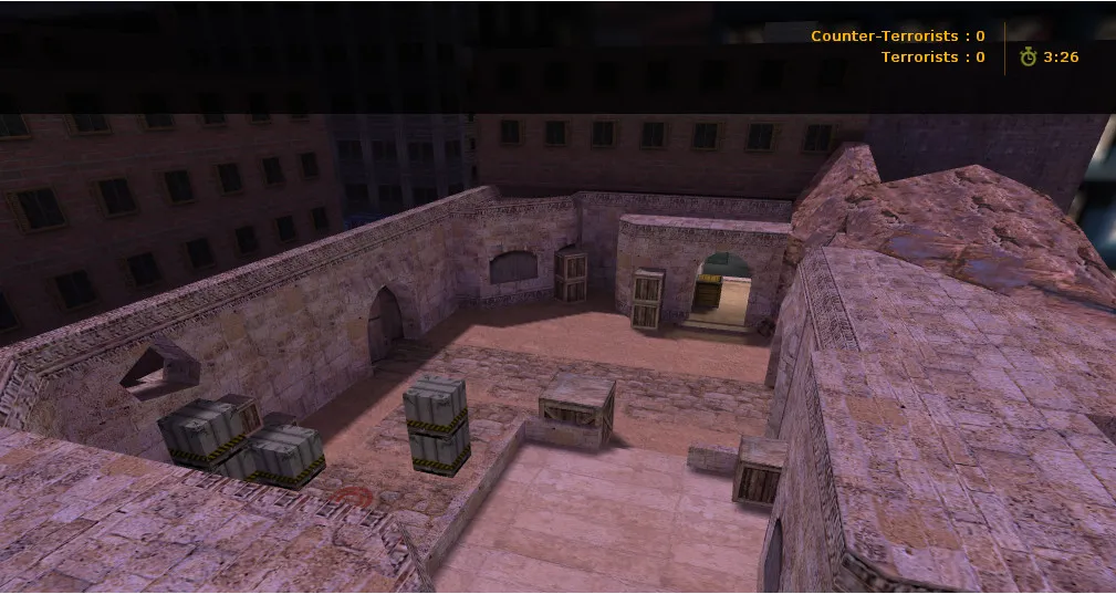 Карта de_assault32_c4 для CS 1.6: баланс сторон, точки под плент и контроль центра — скриншот 10