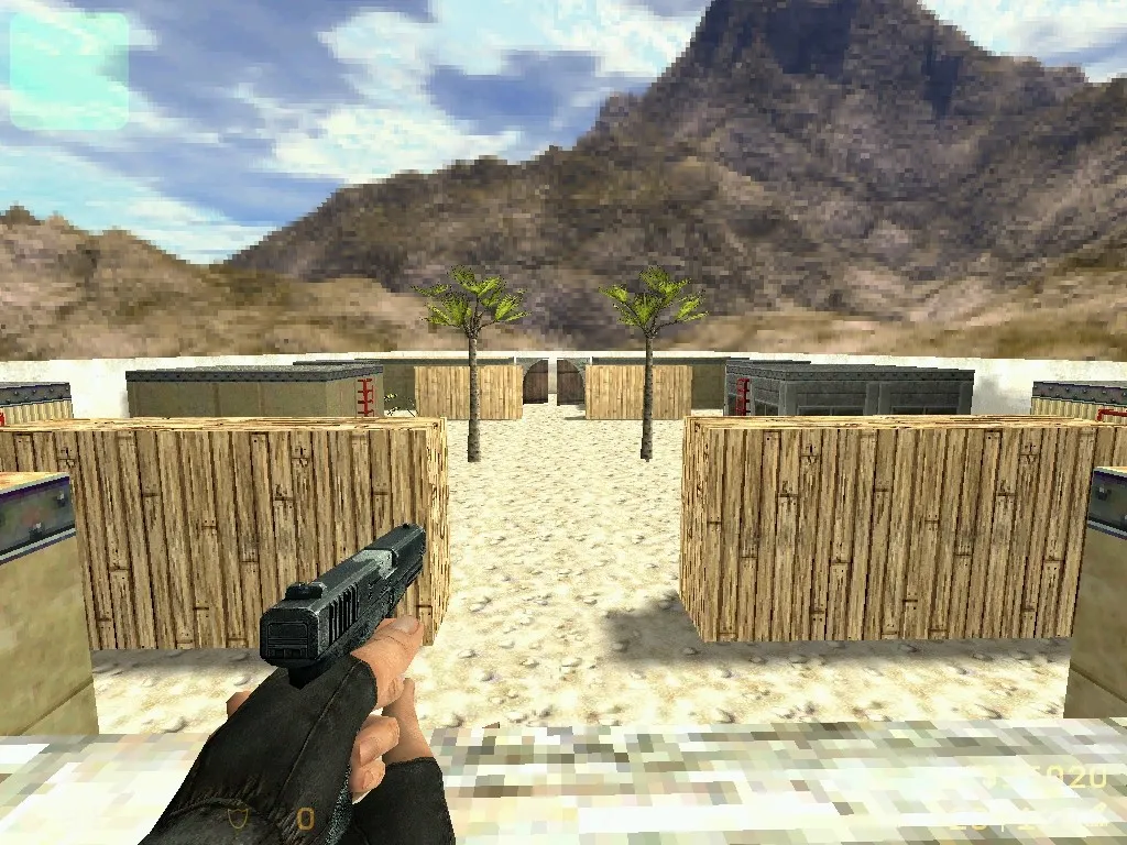 Скачать Карта de_dustybattlesrage_v1 для CS 1.6: точки, заходы, .nav для ботов и оптимизация wpoly/epoly - Скриншот