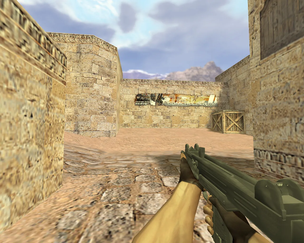 Скачать Модель «Uzi» для CS 1.6 – Скачай и Улучши Игра - Скриншот