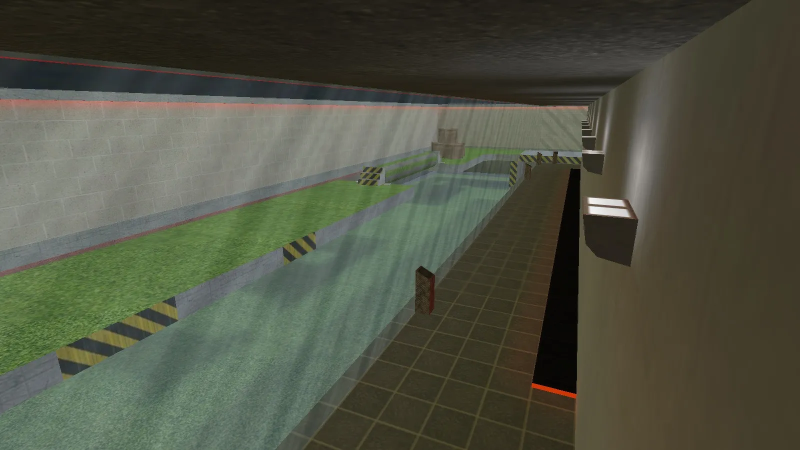 deathrun_friday3_rmk для CS 1.6: карта deathrun, точки, маршруты, .nav и оптимизация wpoly/epoly — скриншот 14