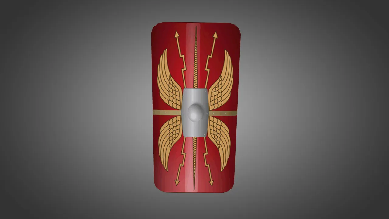 Скачать Модель «Roman Scutum for Shield» (v_, p_, w_) для CS 1.6: текстуры, анимация осмотра и звуки - Скриншот