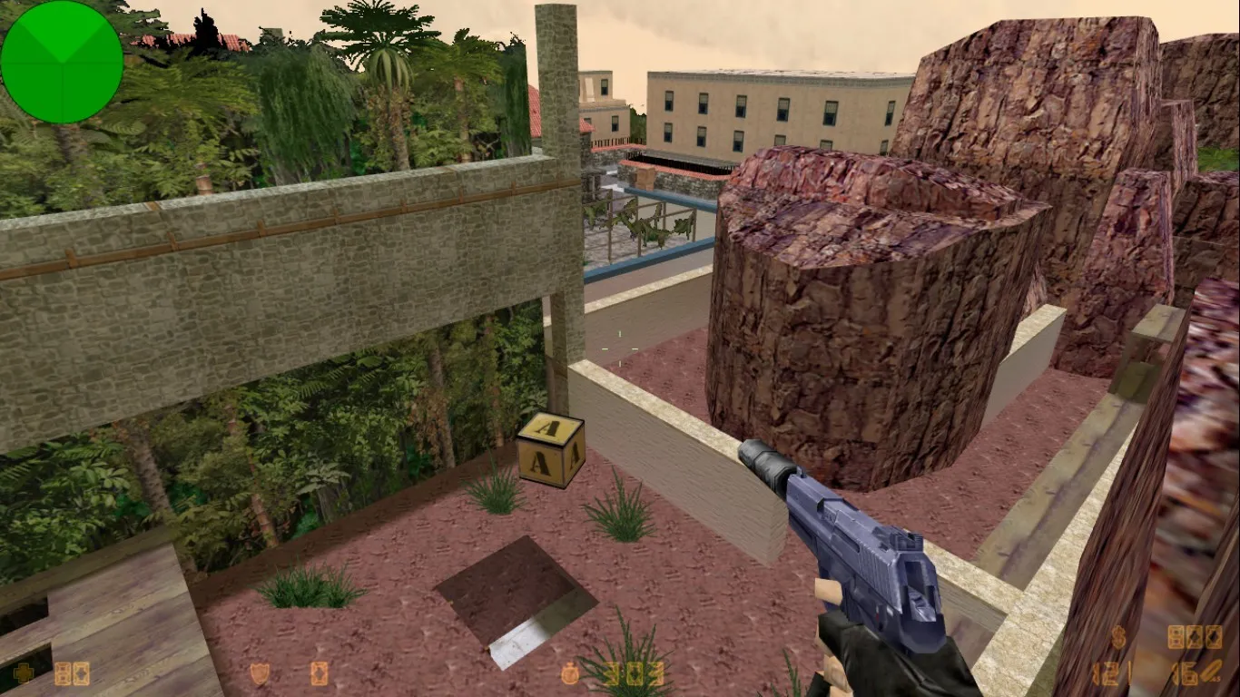 Карта de_hungun_italy2 для CS 1.6 - Тактика и Описание — скриншот 6