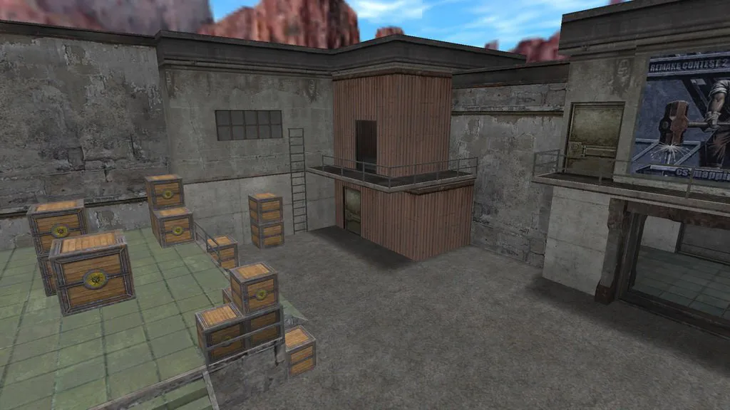 Карта de_prodigy2 для CS 1.6: Тактика и особенности — скриншот 6