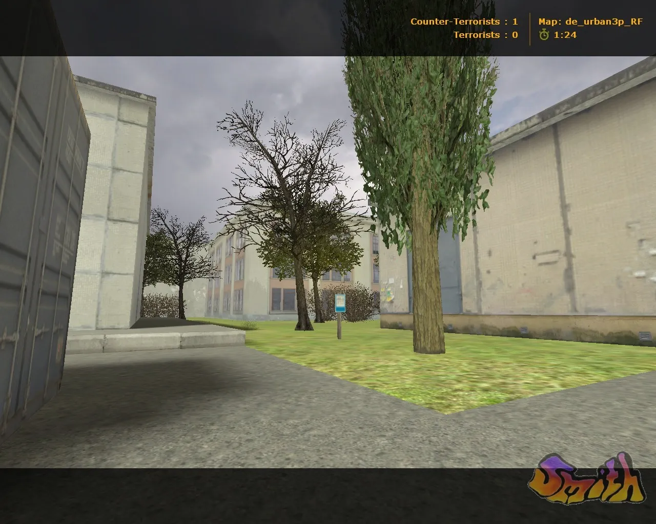 Карта de_urban3p_rf для CS 1.6: Тактика и особенности — скриншот 10