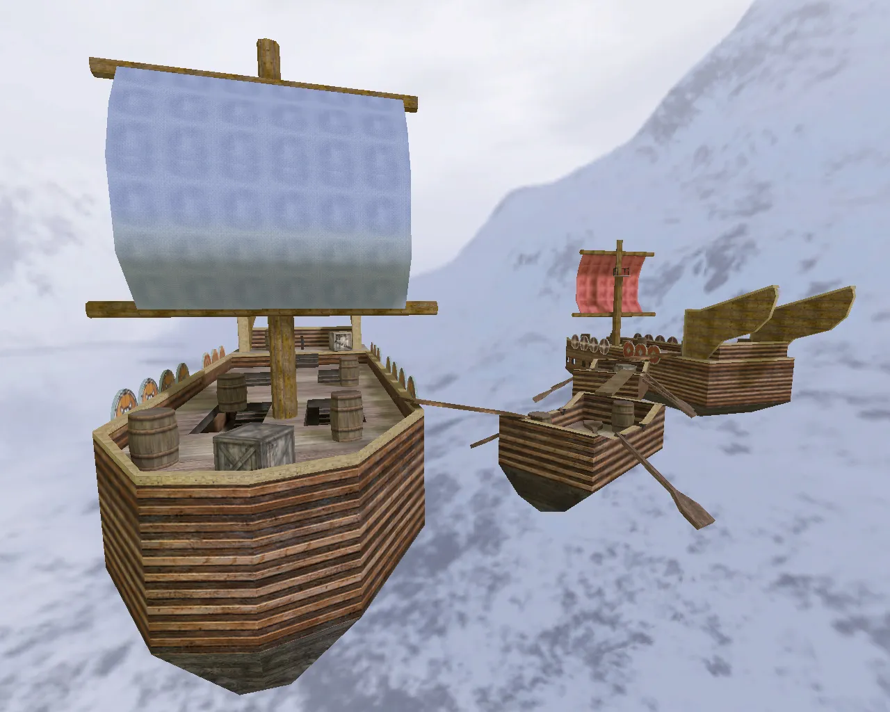 Скачать Карта awp_flying_boats для CS 1.6: баланс сторон, точки, .nav и оптимизация под AWP - Скриншот