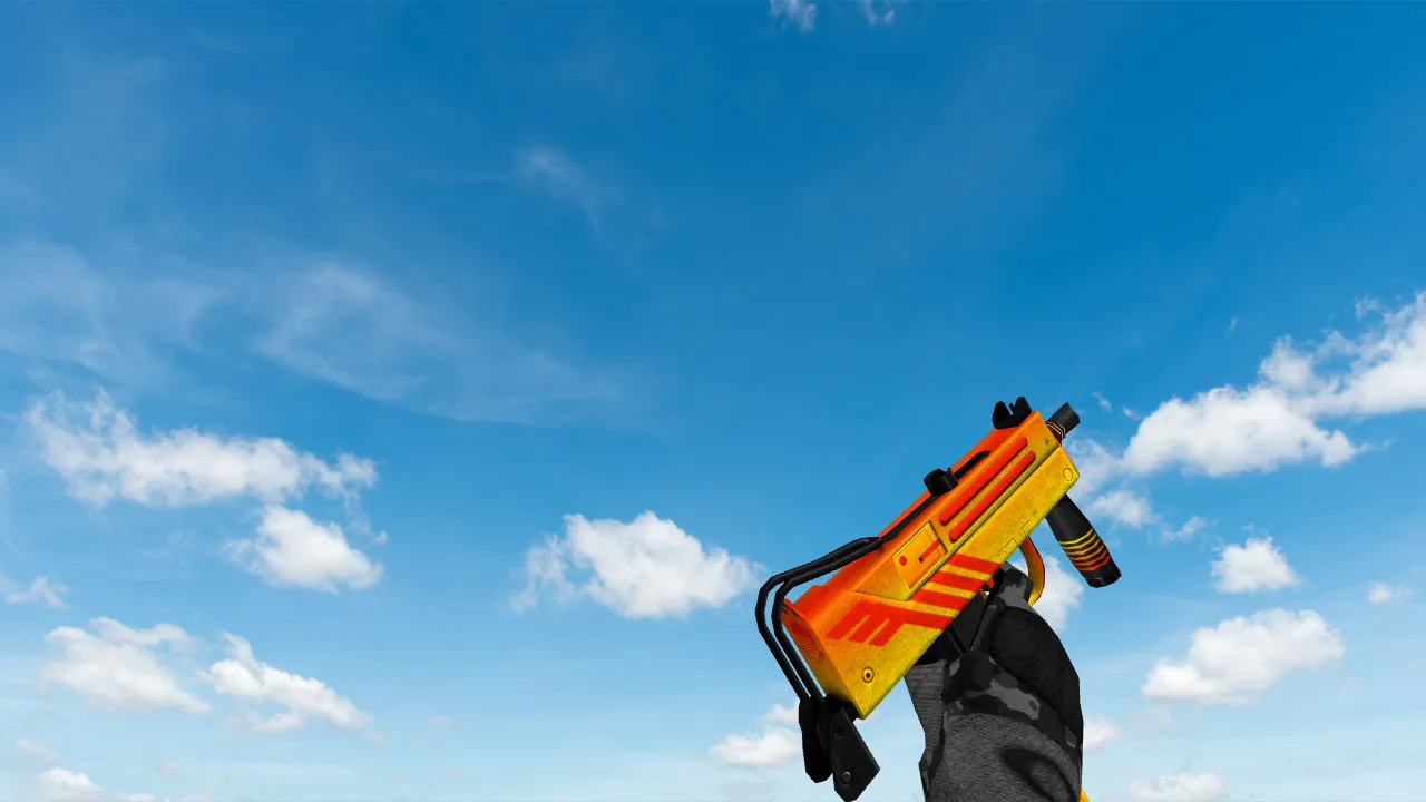 Скачать Модель MAC-11 Sunset Wings для CS 1.6 – качественные текстуры и анимации - Скриншот
