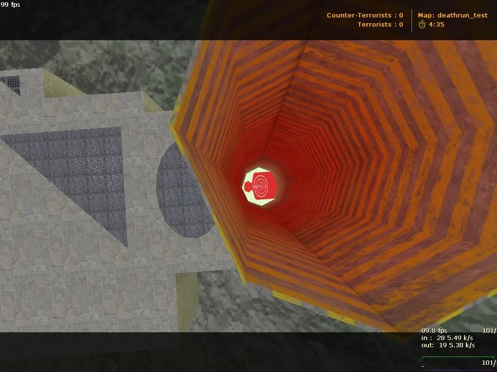 Скачать deathrun_adelina — deathrun карта для CS 1.6: точки, боты .nav, оптимизация и настройка - Скриншот