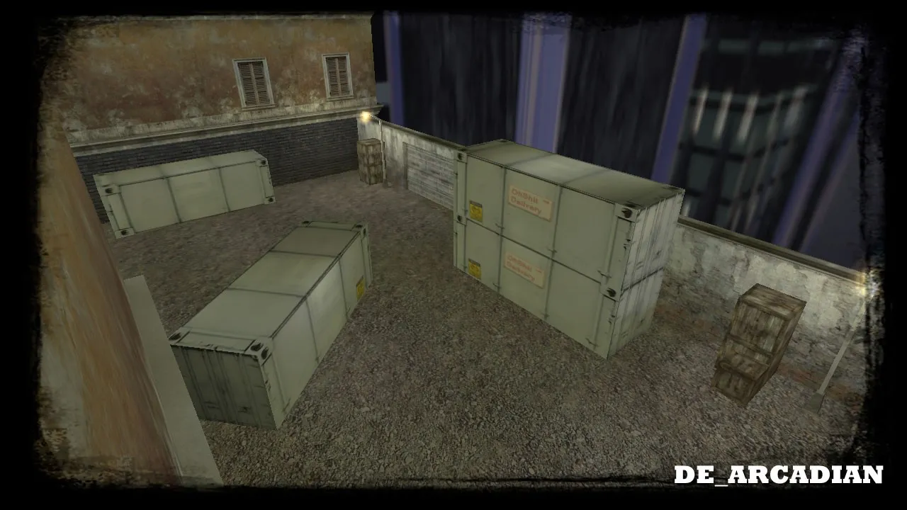 Скачать de_arcadian_v1 карта для CS 1.6: точки, маршруты, баланс сторон, .nav, оптимизация wpoly/epoly - Скриншот