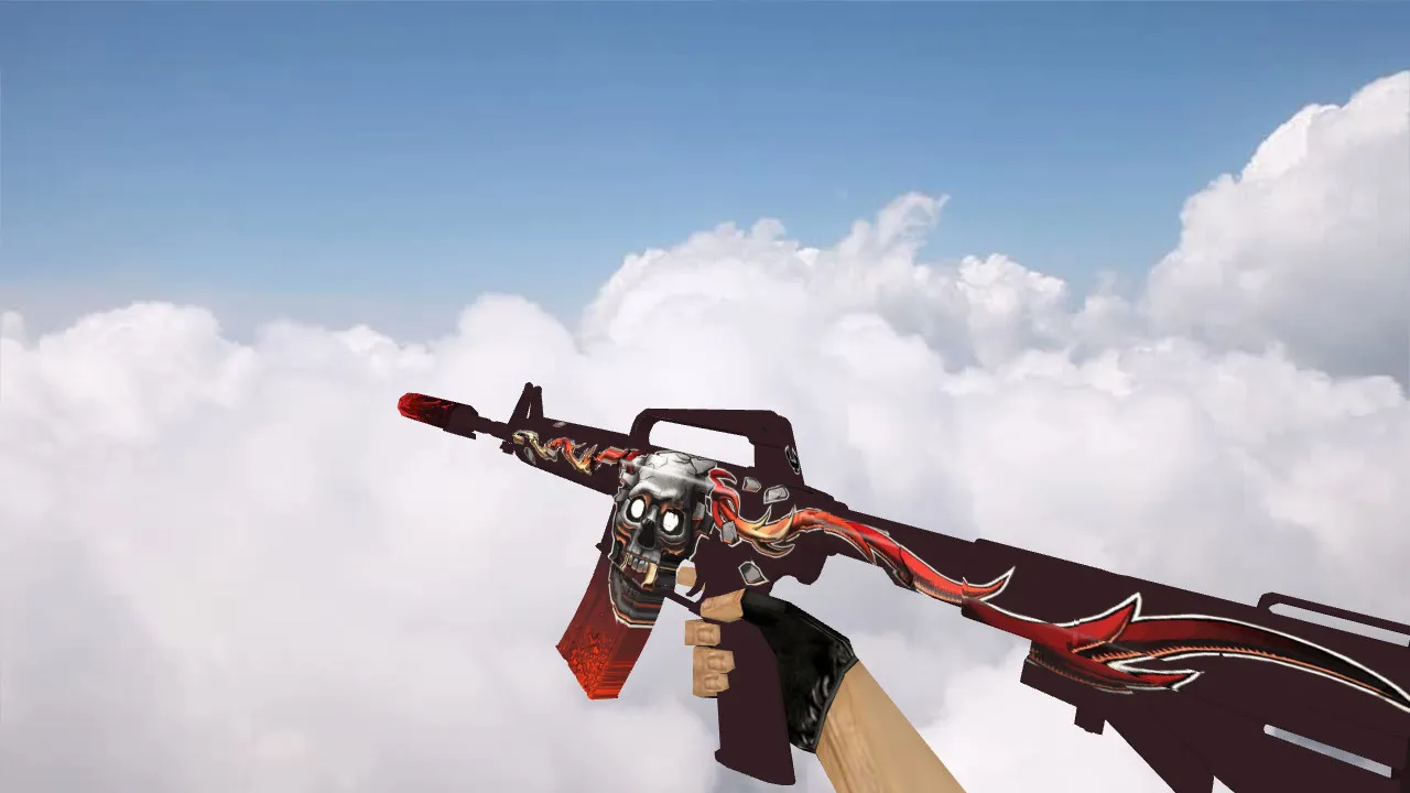 Скачать Модель M4A1 «Подтвержденное убийство» v_ p_ w_ для CS 1.6: звуки, анимация осмотра, текстуры - Скриншот
