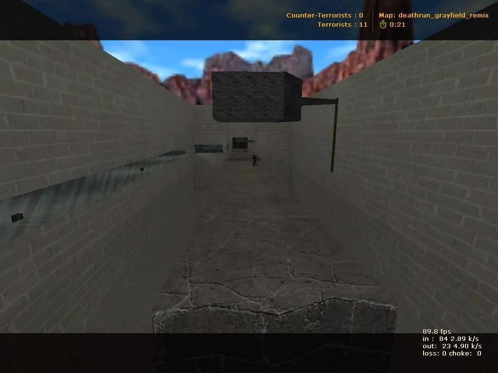 Скачать deathrun_grayfield_remix для CS 1.6: тактика, баланс и запуск без ошибок - Скриншот