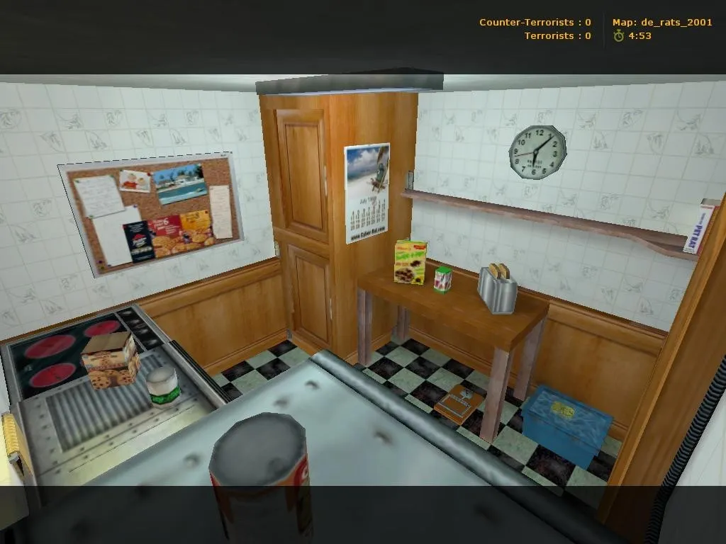 Скачать Карта de_rats_2001 для CS 1.6: Тактические возможности и баланс - Скриншот